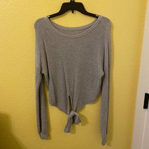 Hollister Tie-Front Sweater